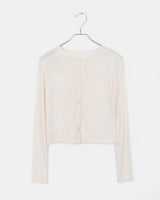 Waing bustier long-sleeved cardigan set