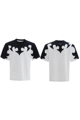 Burnout Rhinestone Cotton Tee