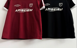 リッパートラックラインカラー半袖Tシャツ