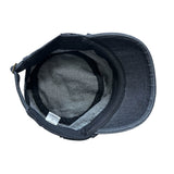 Stud denim cap