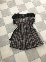 Plaid Blouse