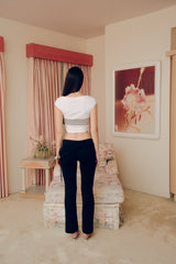 Belted Crop Top