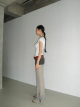 LAYERED MICRO SKIRT - CHARCOAL