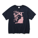 ハンターシティキャットtシャツ