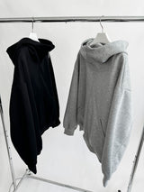 Daily High-Neck Basic Hood Zip-Up