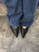 eyelet stiletto shoes