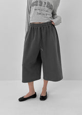 [MADE] Riso Pigment-Dyed Bermuda Banded Pants