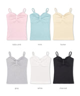 sweet ribbon sleeveless (6colors)