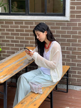 [MADE] RODYL FRILL KNIT SLEEVELESS
