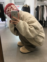 Odd Boucle High Neck Jacket (2color)