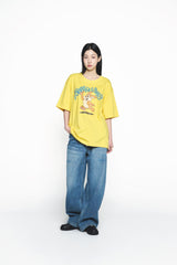 25SS デストロイデニムバドパンツ ブルー