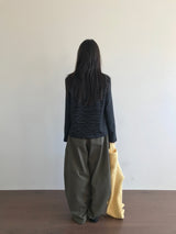 アベニューストライプロングスリーブ（4 Colors)