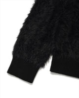 Hairy Cardigan/Black