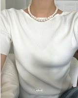 Cream Pearl Necklace