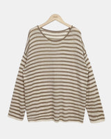 Natin Stripe Long-Sleeve Knit