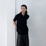Minimal Textured Boxy Shirt