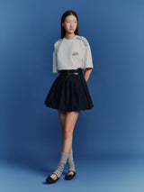 DVRK PRIVÉ PATH MONOGRAM TEE - GREY
