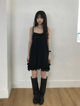Eve Shirring Mini Dress (3 colors)