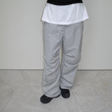 [MADE] SOLID AUTUMN NYLON PARASUIT PANTS