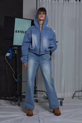 ZIPPER HOOD JACKET