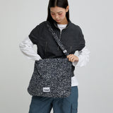 LEOPARD CORDUROY ECO CROSS BAG