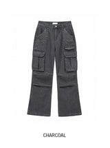 Aki Studded Parachute Cargo Pants