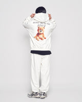 25FW ACベアベーシックロゴズリーパンツ クリーム