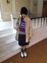 YWD WELCOME T-SHIRTS_PURPLE (1color)
