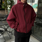 ASCLO Nylon Waterproof Hood Zip Up (2color)