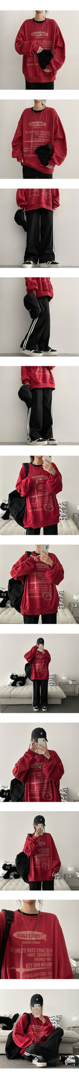sting double-line banding sweatpants
