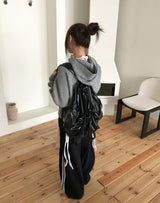 Sein High Neck Hood Knit Cardigan
