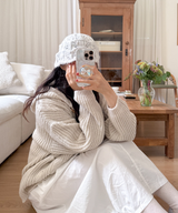 Maru knit bucket hat beanie