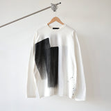 PAINTオーバーサイズフィットロングスリーブTシャツ