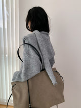 コレクションウールレイヤードVネックニット