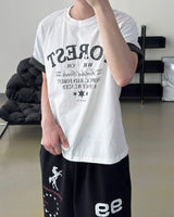 トロピック ヴィンテージ ロールアップ ショートスリーブTシャツ