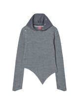 HOOD LONG SLEEVE GREY