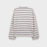 Fluffy Lucy Fleece Border T Shirt (3color)