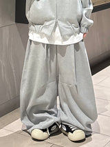 カーブドバルーンスウェットパンツ