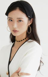 Glamour Wave Hoops