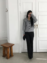 Duffle sailor cardigan