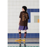 LOGO NYLON SHORT / PURPLE