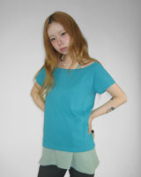 イージーボートネック ショートスリーブTシャツ