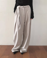 stock low pintuck wide sl belt set
