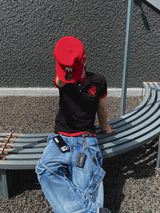 HOLDS Crimson PK Short-Sleeve Polo Shirt 3C