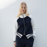 STAR RIVET ZIP-UP (NAVY)