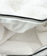 Bshawl Belt Strap Fur Shoulder Bag