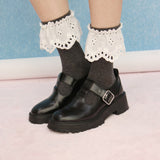 cotton lace socks (3colors)