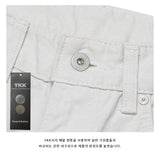 LMN ファーストコットンワイドパンツ (6 colors) - IVORY, SAND GRAY model pitting