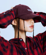 939 LOGO 6-PANNER CAP (BURGUNDY)
