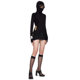 WMNS BEUTER® BLACK BALACLAVA HOODIE / WMNS BEUTER® ブラック バラクラバフーディ
